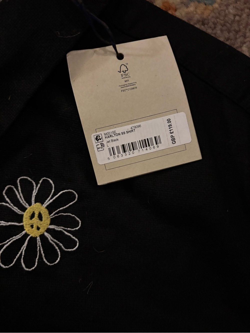 AllSaints | Embroidered Short | Boxy Fit - Picture 6 of 8